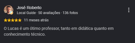Avaliação de José Roberto